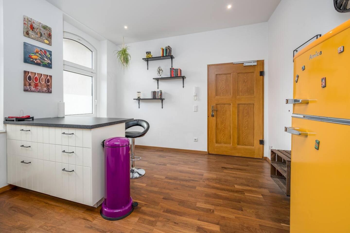 Arbio I Retro Apart Near Leipzig Hauptbahnhof מראה חיצוני תמונה