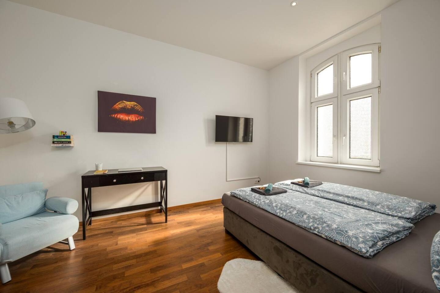 Arbio I Retro Apart Near Leipzig Hauptbahnhof מראה חיצוני תמונה